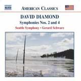 Diamond: Symphonies Nos. 2 & 4