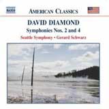 Diamond: Symphonies Nos. 2 & 4